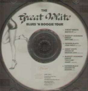 Great White Blues N Boogie Tour CD USA Capitol 1990 promo featuring great white - Bild 1 von 1