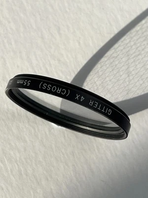 Gitter Filter Cross 4x M Filter 55Mm Circular Filter Thread - Image 1 of 2