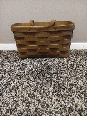 Longaberger  Wood Woven Rectangular Classic Hanging Basket  - Image 1 of 4
