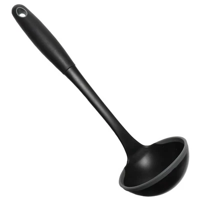 Chef Craft 12-inch Nylon Serving Ladle with Silicone Edge - Image 1 of 4