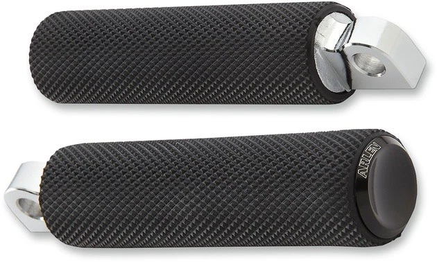 Arlen Ness Knurled Fusion Footpegs Black #07-925 Harley Davidson - Imagem 1 de 1