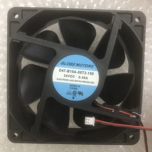 New Globe Motors D47-B15A-05T3-100 24V 0.40A 2-Wire inverter cooling fan#QW - Picture 1 of 1