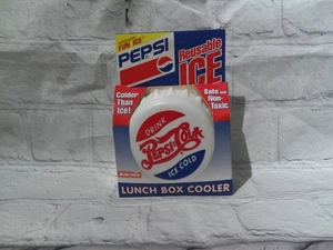 Vintage New Pepsi Munchkin Reusable Bottlecap Shape Lunch Box Cooler Ice Pack - Picture 1 of 3