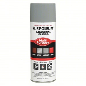 Rust-Oleum 214645 Spray Paint, ANSI 61 Light Gray, Gloss, 12 oz. - Picture 1 of 2
