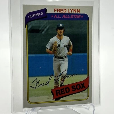 1980 Topps Fred Lynn Baseball Card #110 NM-Mint FREE SHIPPING - Image 1 of 3