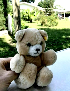 Oso de peluche Steiff de colección década de 1980 adorable suave abrazo - Imagen 1 de 11