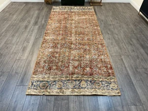 Roter großer Teppich, Orientteppich, böhmisches Dekor Teppich, Oushak Teppich, 4,5 x 10,1 ft - Bild 1 von 10