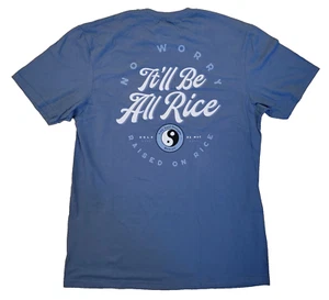 Town & Country Herren Tshirt Gr. Medium Tee Blau It'll Be All Rice Hawaii Vintage112410 - Bild 1 von 7