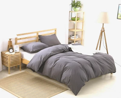 Percent Natural Washed Cotton Duvet Cover Set, Ultra Soft and Easy Care, Fade - Image 1 of 4