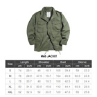 Jackets For Men Army Green Denim Jacket Military Windbreaker Solid Coat Clothes