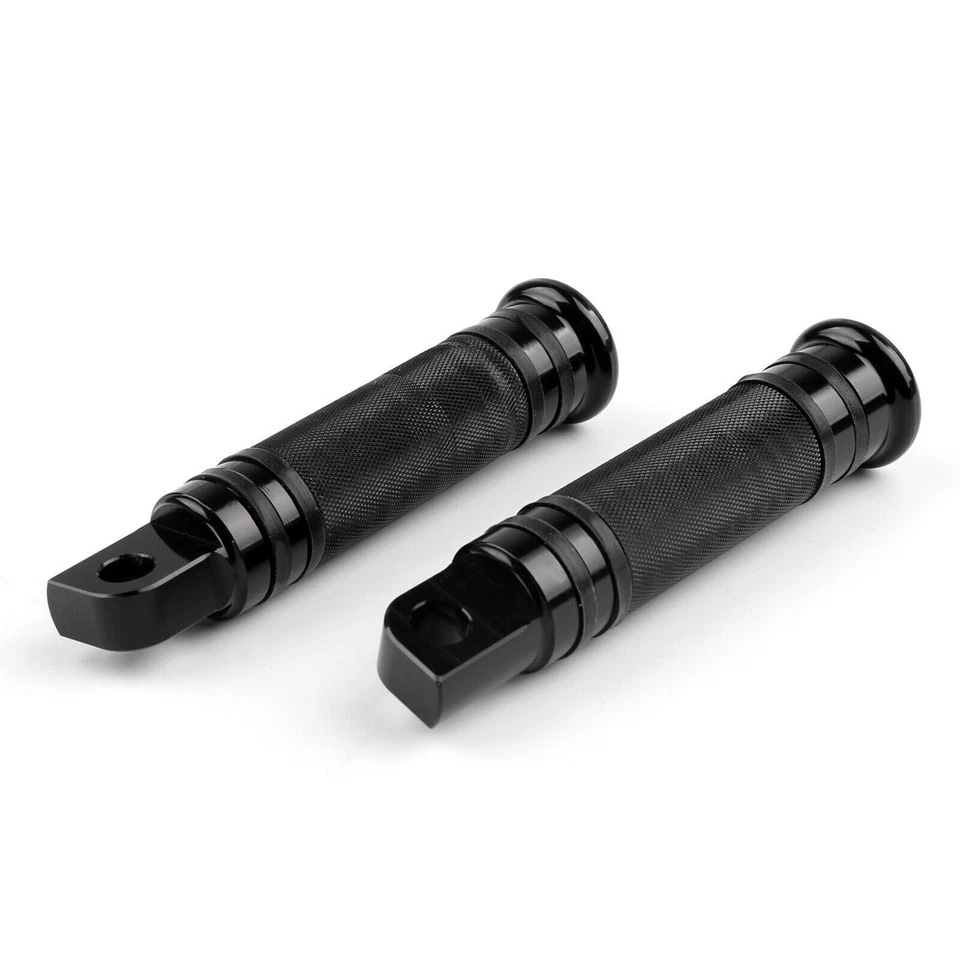 Rear Front Foot Pegs For Sportster XL883 XL1200 V Rod Models Black #8 Foto 1 de 4