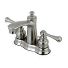 Kingston Brass Fb761.Bl Vintage 1.2 Gpm Centerset Bathroom Faucet