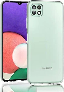 Hülle für Samsung Galaxy A22 5G Silikon Schutzhülle Handy TPU Tasche Klar Slim - Bild 1 von 7