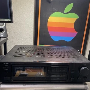 VINTAGE ONKYO TX-800 Quartz Synthesized AM/FM Stereo Receiver TESTED WORKS #349 - Picture 1 of 10