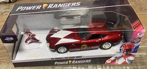 Power Rangers - 1967 Toyota 2000 GT Red Ranger 1:32 Scale Hollywood Ride Jada - Picture 1 of 10