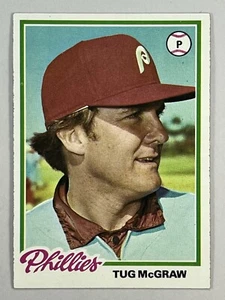 1978 Topps #446 Tug McGraw Philadelphia Phillies - Picture 1 of 3