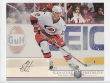 2006-07 Upper Deck Be A Player Portraits Signature Eric Staal #SP-ES.2 Auto