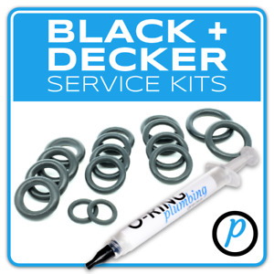 BLACK & DECKER Pressure Washer PW O Ring Seal service kit + OPTIONAL GREASE
