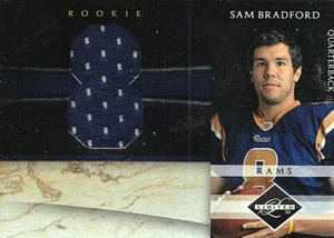 SAM BRADFORD 2010 PANINI LEAF LIMITED GAME USED JERSEY#/50- ROOKIE - Picture 1 of 1