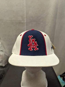 NWT Los Angeles Angels Mitchell & Ness Fitted Hat 7 1/8 MLB - Picture 1 of 11