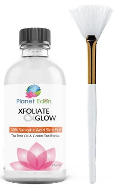 30% Salicylic Acid Peel with Green Tea and Fan Brush - Acne | Sun Damage - Image 1 of 2