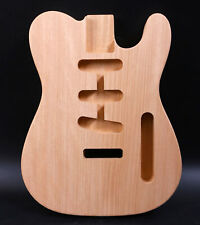 SSS Pickups Style Electric Guitar Body in Mahogany Wood for Tele Guitar Project
