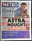 Metro Newspaper March 23rd 2021 Brooklyn Beckham Astra Nought US Vaccine Trial