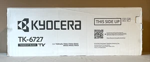 Genuine Kyocera TK-6727 (1T02NJ0US0) Black Toner Kit New Sealed Boxes - Afbeelding 1 van 7