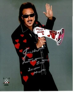 Jimmy The Mouth of the South Hart Signed Autographed 8x10 WWE Photograph - Picture 1 of 1