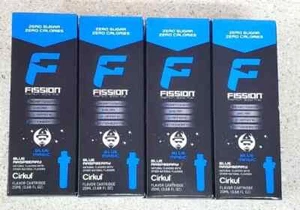 Cirkul Geschmackskartuschen Fission Blue Magic 4er Pack Blaue Himbeere NEU KOSTENLOSER VERSAND - Bild 1 von 10