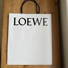 LOEWE Shopping Carrier Paper Bag Gift Tote White L W34xH39.5xD15cm 