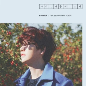 KYUHYUN SUPER JUNIOR 2nd Mini Album [FALL ONCE AGAIN] CD+Photobook+Photocard  - Picture 1 of 3