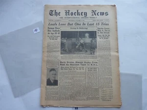 15 de enero 1948 de colección hockey noticias portada hojas pierden pero uno en 15 intentos - Imagen 1 de 8