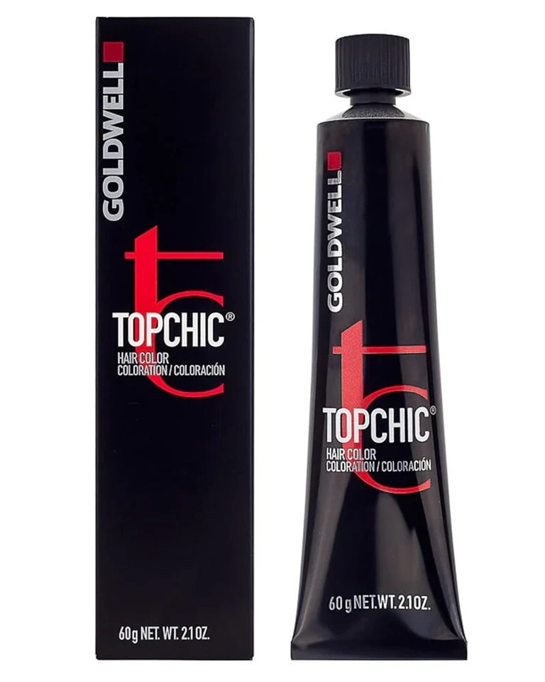 Goldwell Topchic перманентный цвет волос темно-блондинка золото коричневый 6GB 2 унций - Изображение 1 из 1