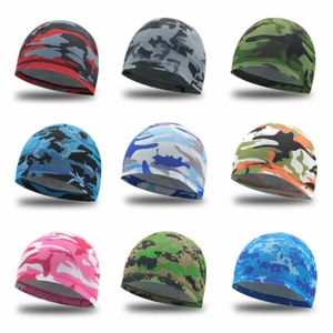 Unisex Beanie Cap Quick-dry Skull Hat Outdoor Cycling Sport Head Cover Headgear♡ - Picture 1 of 23