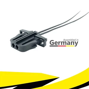 Buchse 2-polig Reparatursatz 3B0972702 für VW AUDI SKODA SEAT MT Crimp + Kabel - Picture 1 of 1