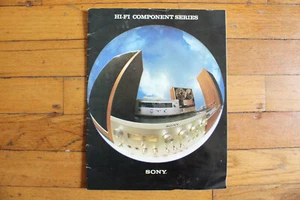 Vtg SONY HI-FI COMPONENT SERIES 10 Page Brochure Magazine Japan 1-9516hp97 - Picture 1 of 7