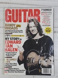 GUITAR WORLD MAGAZINE August 2004 My Story by Edward Van Halen, Randy Rhoads Pos - Picture 1 of 7