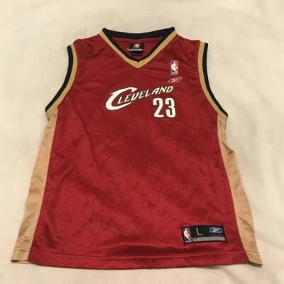 Camiseta Lebron James #23 Cleveland Cavaliers Reebok juvenil talla grande 14-16 Foto 1 de 4