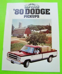 Camioneta Dodge 1980 16 pg catálogo folleto Power Wagon Ram resistente 4x4 como nueva - Imagen 1 de 10
