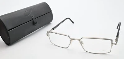 CAZAL Glasses Frame 701 Col 903 Pure Titanium Pentagonal Silvery Matt Cazzy Case - Image 1 of 4