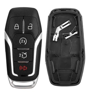 5 Button Keyless Remote Key Fob Case Shell Fits For REL - Picture 1 of 7