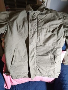 VTG Navy Military Cold Weather Permeable Type 1 A-2 Deck Coat Jacket Med 38-40 - Picture 1 of 13
