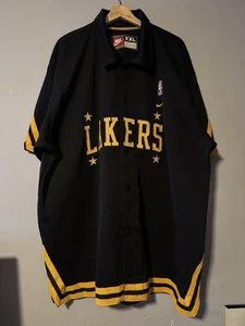 Vintage 2000s Y2K Nike Los Angeles Lakers Rewind 57 Warm Up Jacket Size XXL - Bild 1 von 6