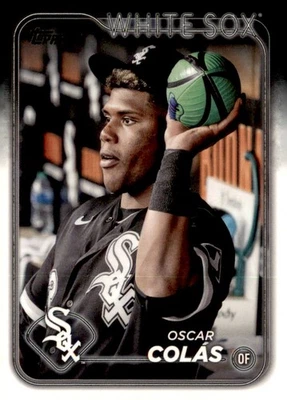 2024 Topps #105 Oscar Colás Golden Mirror - Image 1 of 2