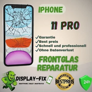 Iphone 11 Pro frontglas Tausch Display Reparatur Glas ✅️ BEST PREIS ✅ 24H 🔥 - Bild 1 von 2