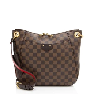 Louis Vuitton Damier Ebene South Bank Besace Shoulder Bag - Picture 1 of 14
