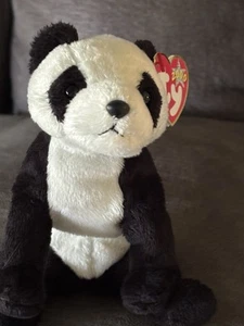 China Panda Bear 6th Generation 2000 Retired Beanie Baby Mint - Picture 1 of 5