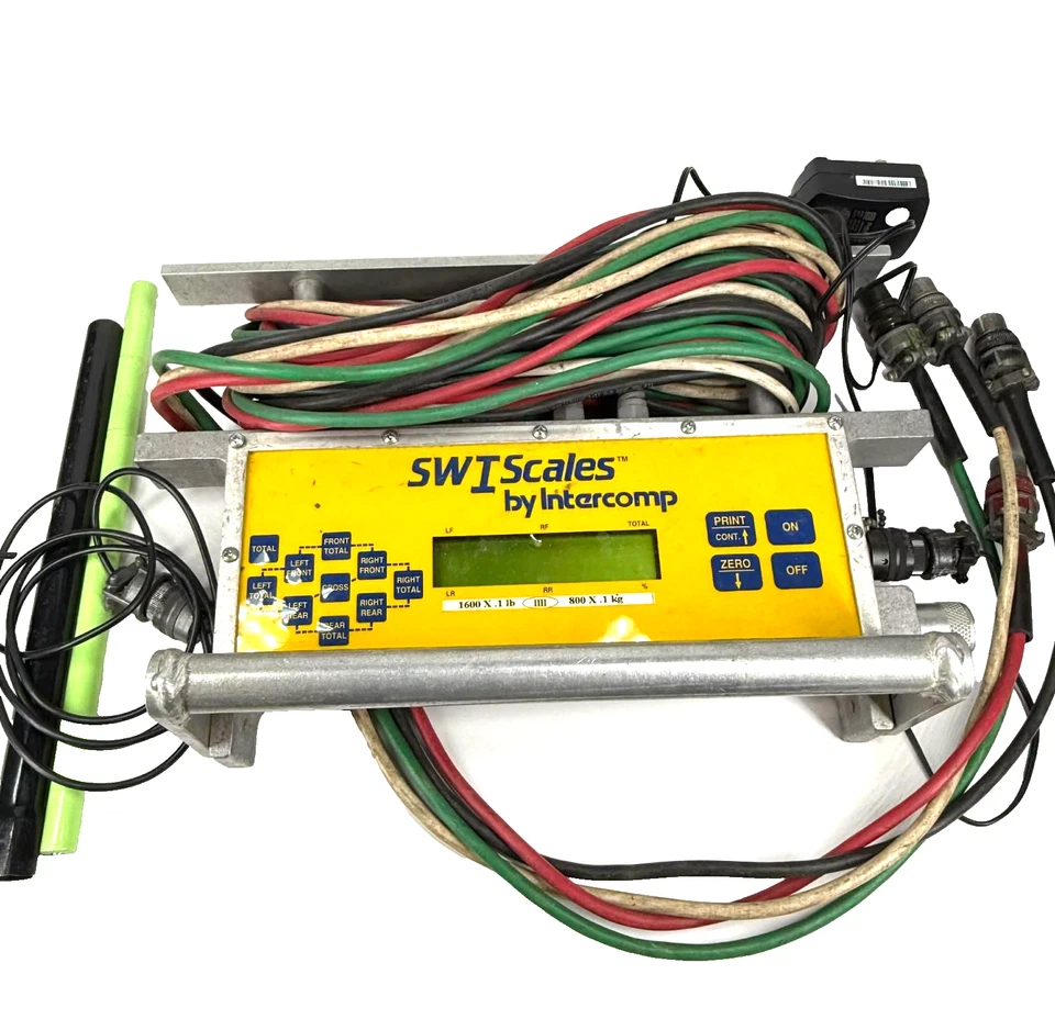 Controlador Escala Kart Intercomp SWK-11 SW I Caja Indicadora + Cables, Usado Funciona Foto 1 de 4