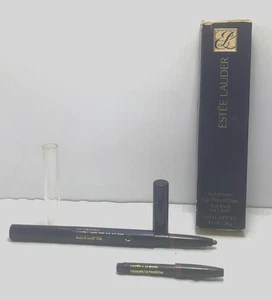 New ESTEE LAUDER Automatic Lip Pencil Duo #02 CHESTNUT w/ Brush + Refill **RARE - Picture 1 of 4